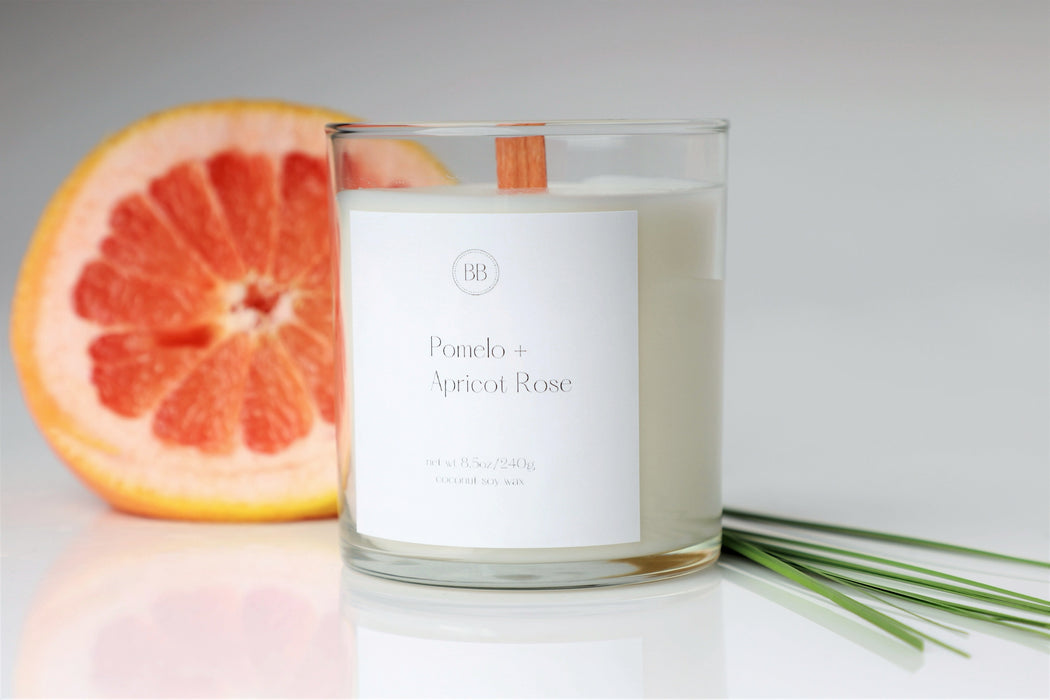 Pomelo + Apricot Rose